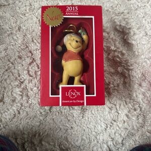 2015 NEW in box Winnie the Pooh Christmas Ornament Lenox